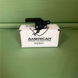 American Defense Manufacturing AD-B2-STD Mini ACOG QD Mount